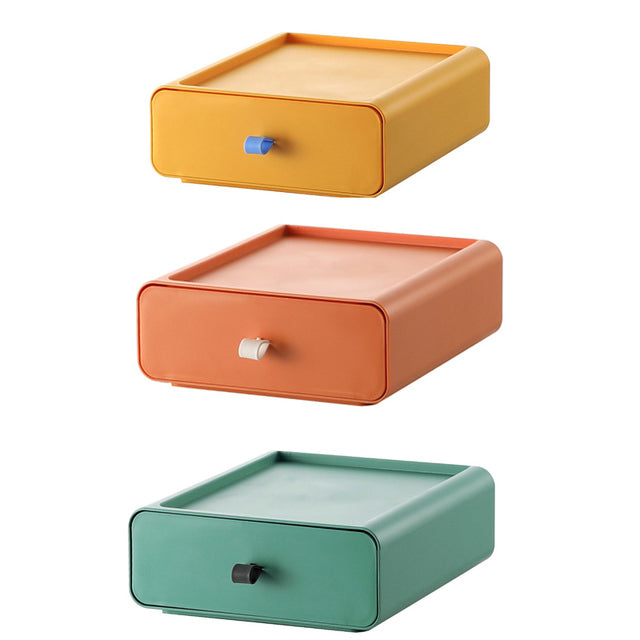 Stackable Rounded Desk Drawer Organizer box storage SUB CATEGORY_Desk Accessories