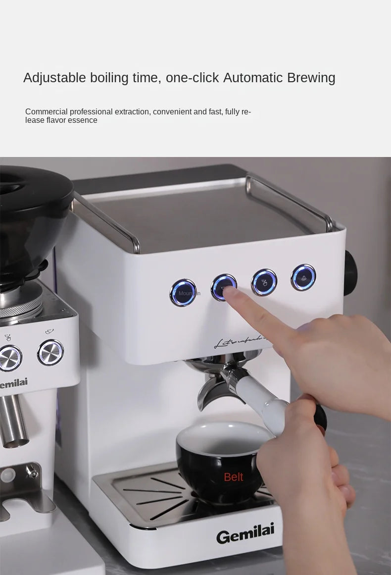 Máquina de café comercial semiautomática 15Bar