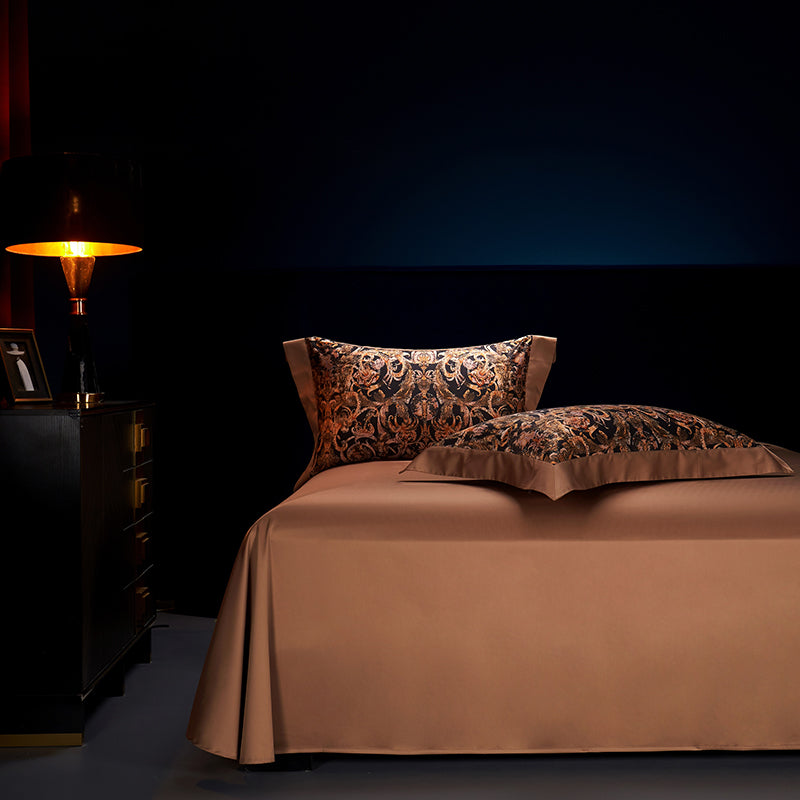 Caspian Baroque Egyptian Cotton Bedding Set