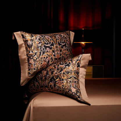 Caspian Baroque Egyptian Cotton Bedding Set
