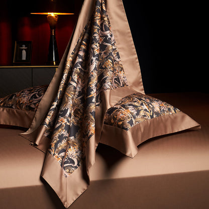 Caspian Baroque Egyptian Cotton Bedding Set