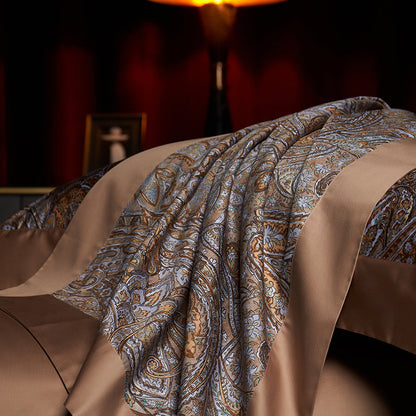 Kashan Paisley Egyptian Cotton Bedding Set