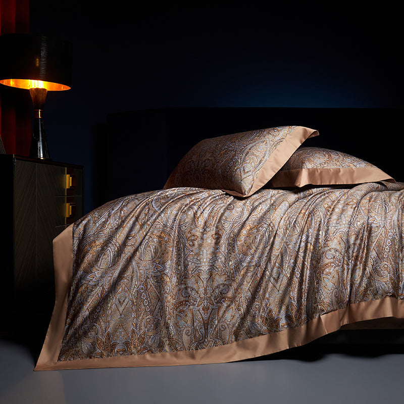 Kashan Paisley Egyptian Cotton Bedding Set