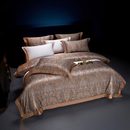 Kashan Paisley Egyptian Cotton Bedding Set