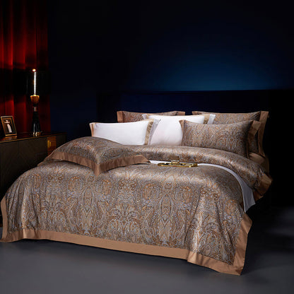 Kashan Paisley Egyptian Cotton Bedding Set