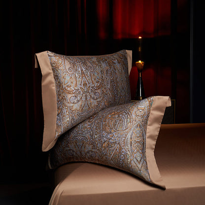 Kashan Paisley Egyptian Cotton Bedding Set