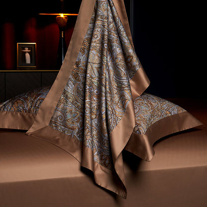 Kashan Paisley Egyptian Cotton Bedding Set