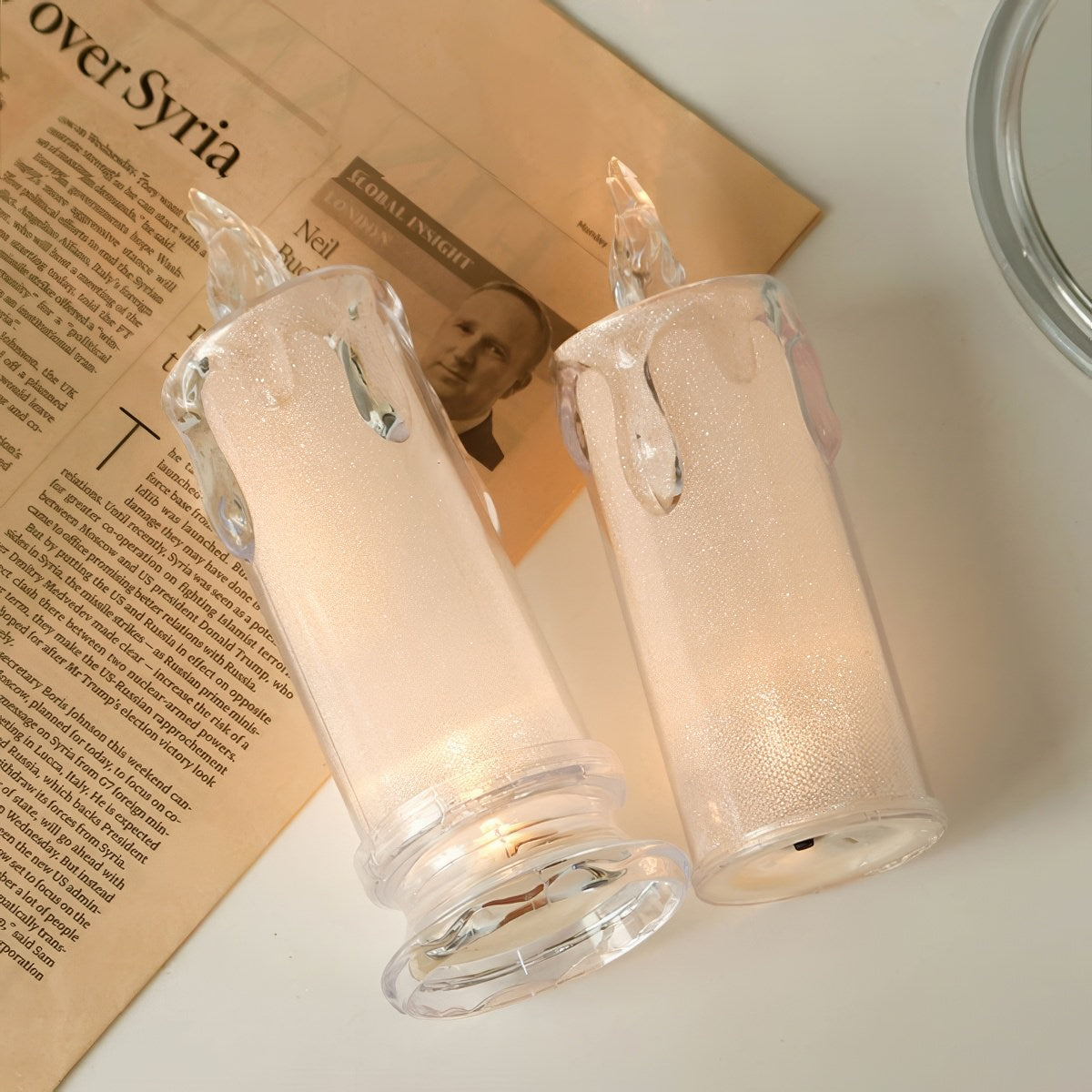 Shiny Candle LED Night Light