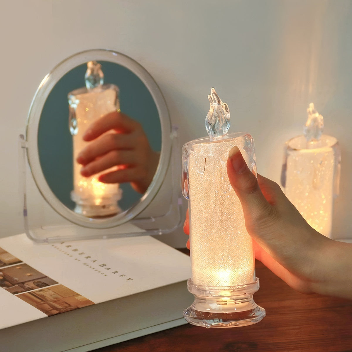 Shiny Candle LED Night Light