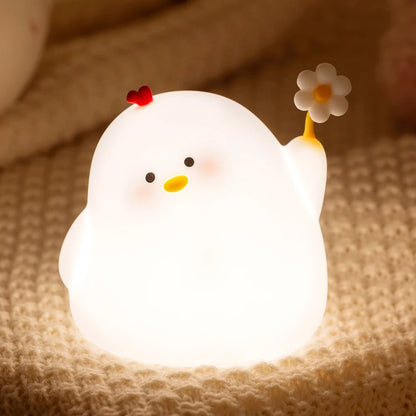 Shy Chick Night Light