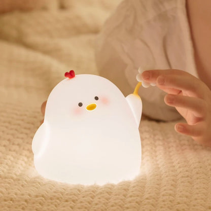 Shy Chick Night Light