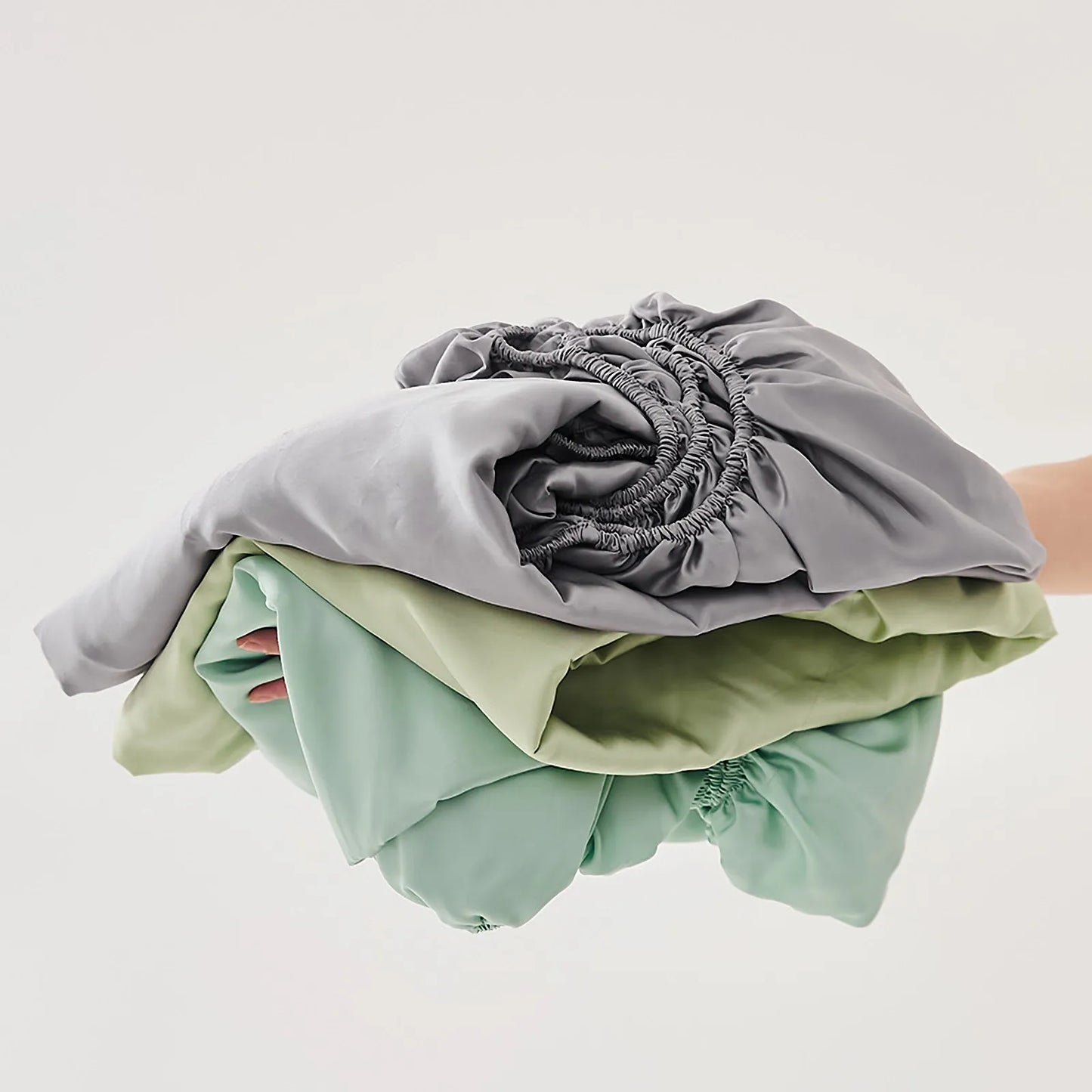 Silky Cooling Tencel Sheet Set in Soft Pastel Tones