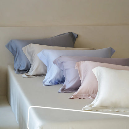 Silky Smooth Solid Color Cooling Tencel Pillowcase