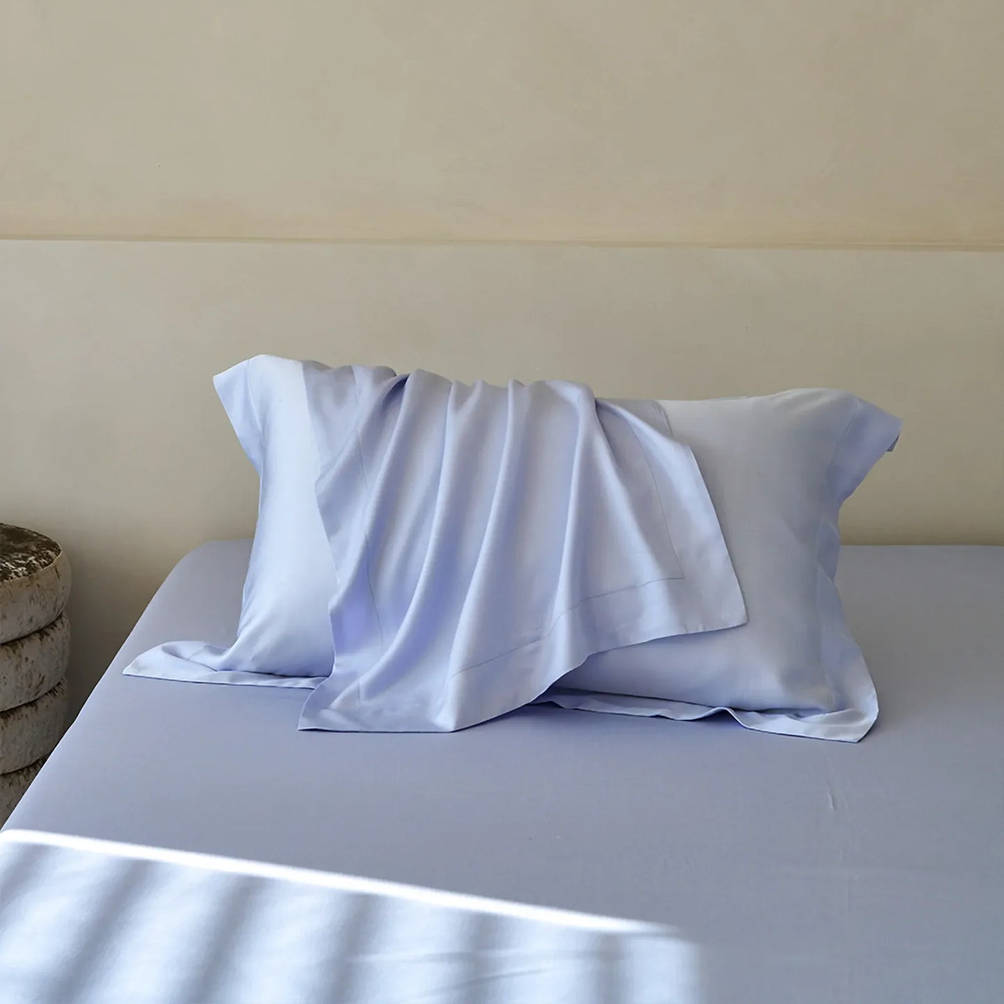 Silky Smooth Solid Color Cooling Tencel Pillowcase