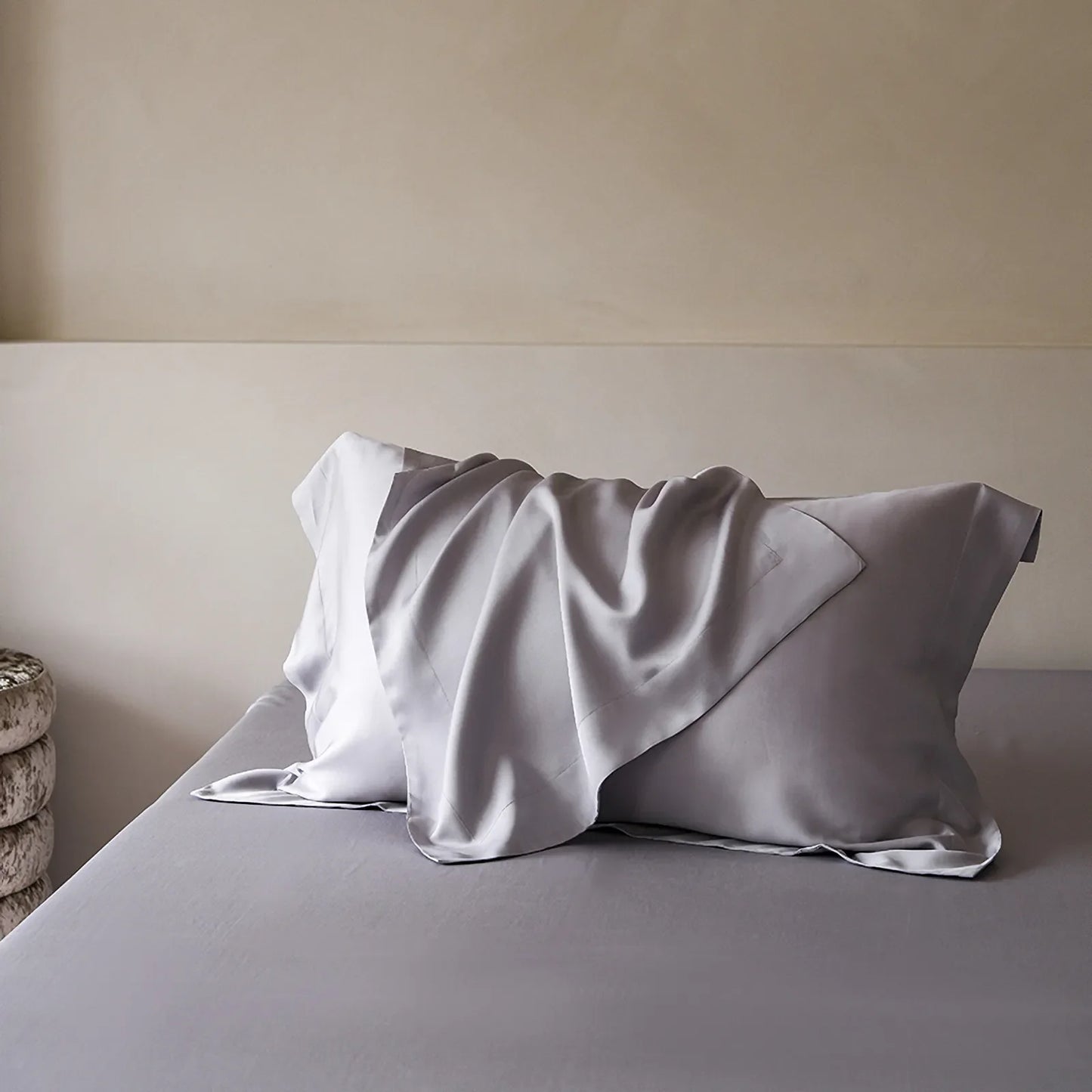 Silky Smooth Solid Color Cooling Tencel Pillowcase