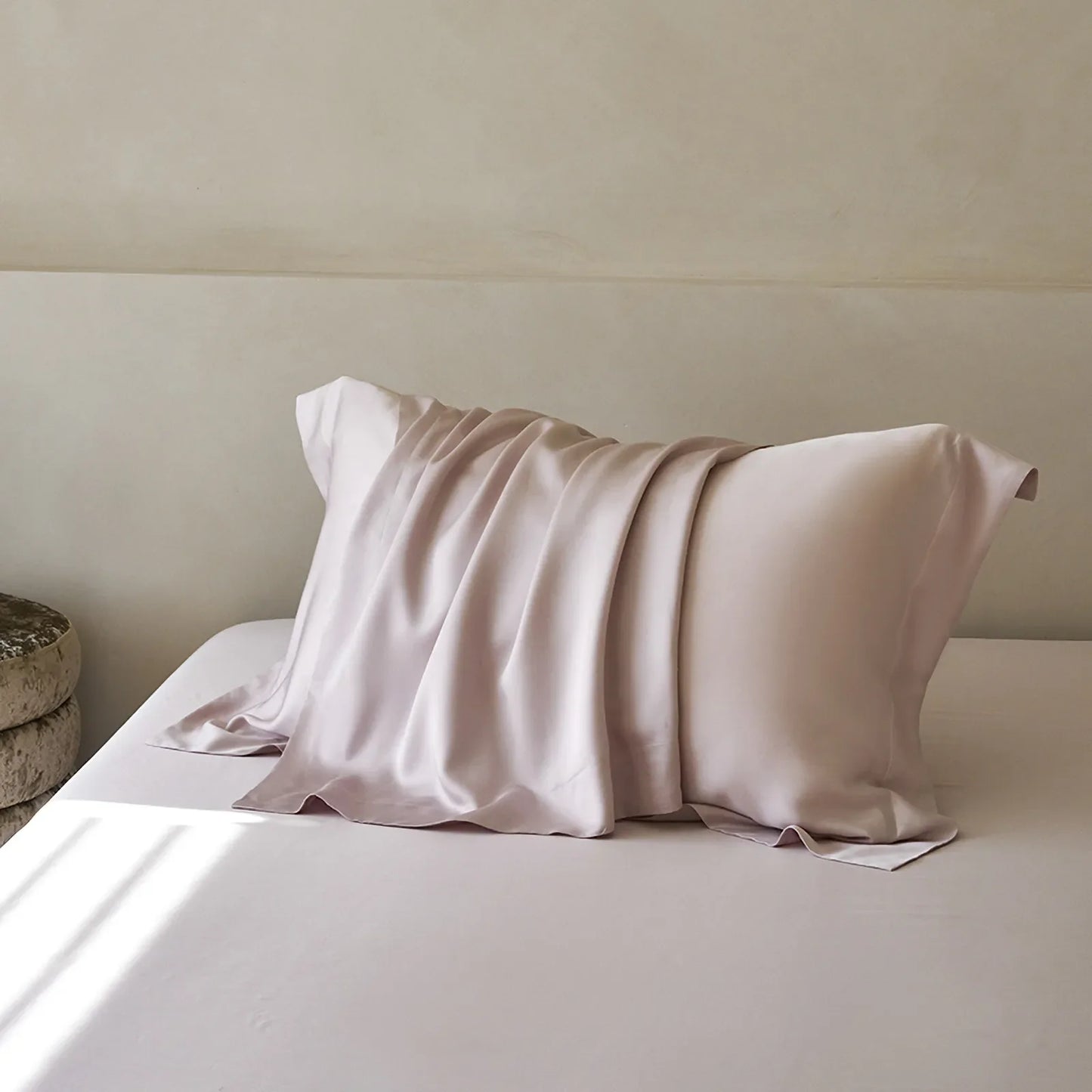 Silky Smooth Solid Color Cooling Tencel Pillowcase