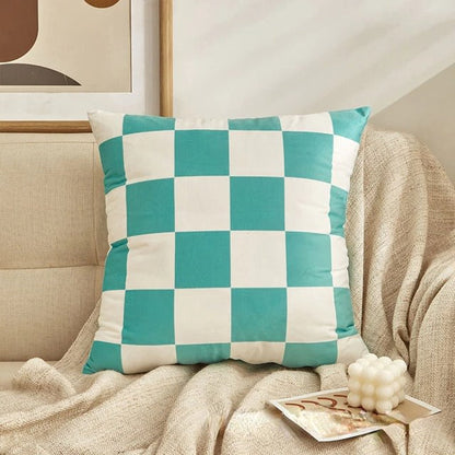 Checkered Cushion Cover checker checkered SUB CATEGORY_Cushion Covers