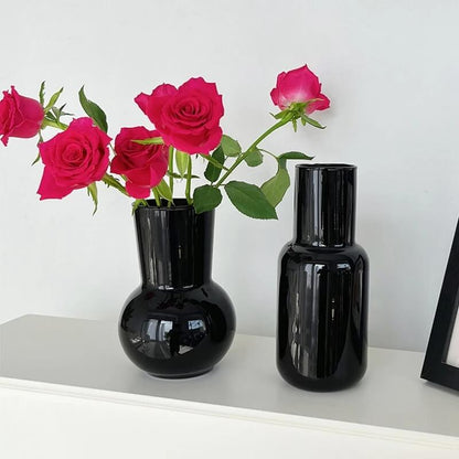 Simple Flask Glass Vase