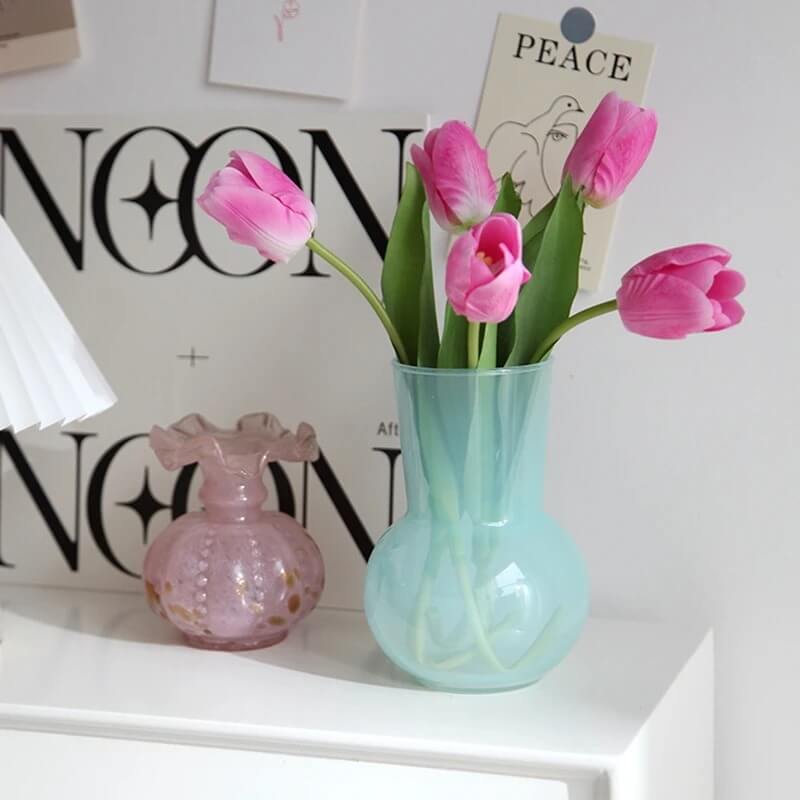 Simple Flask Glass Vase