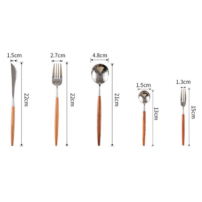 Dalbergia Rosewood Luxury Cutlery Set