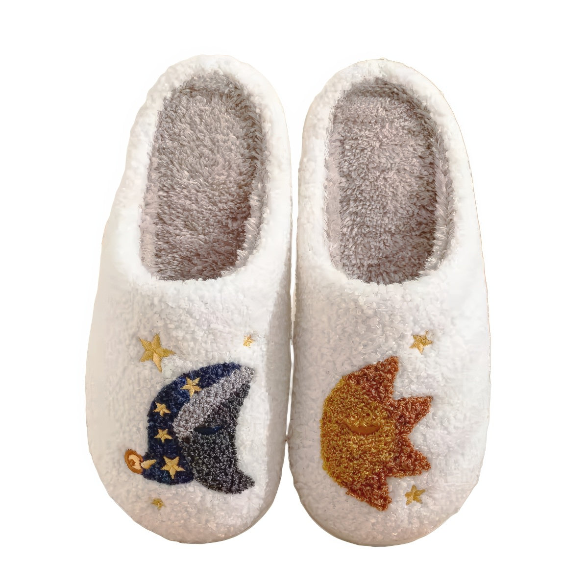 Sleepy Sun & Moon Slippers