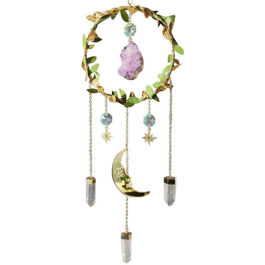 Magic Crystal Amethyst Suncatcher AESTHETIC_Fairycore AESTHETIC_Witchcore light catcher lightcatcher SUB CATEGORY_Suncatchers sun catcher