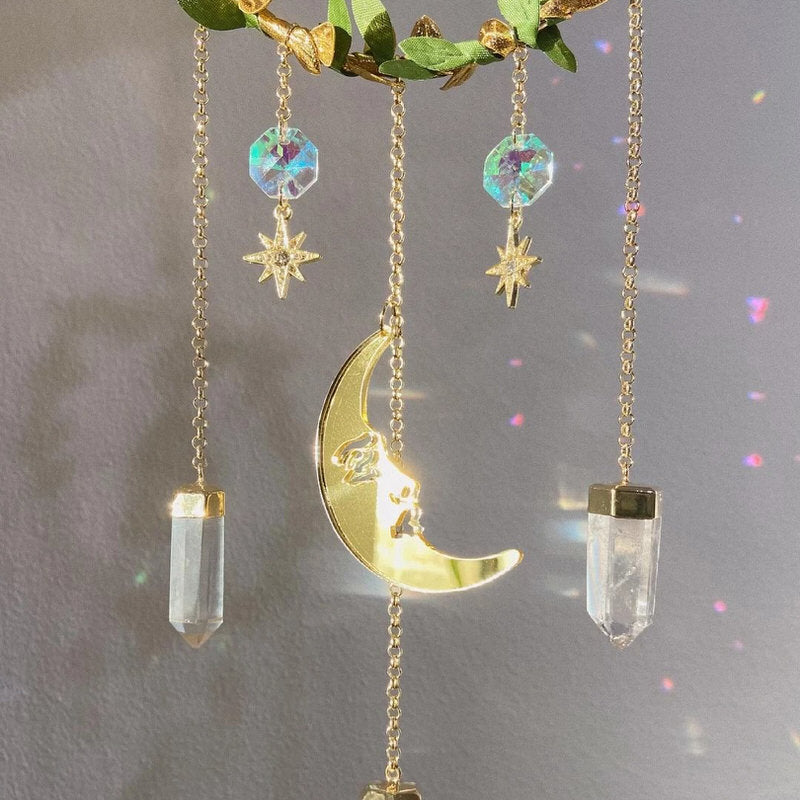 Magic Crystal Amethyst Suncatcher AESTHETIC_Fairycore AESTHETIC_Witchcore light catcher lightcatcher SUB CATEGORY_Suncatchers sun catcher