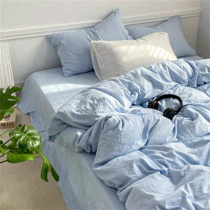 Crumpled Sheets Bedding Set