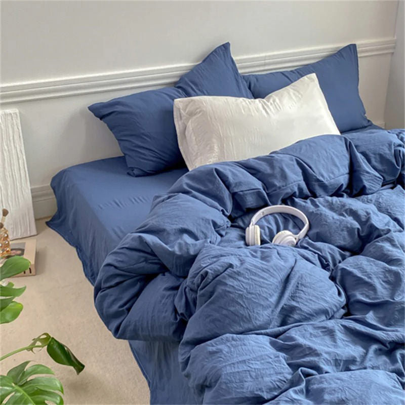 Crumpled Sheets Bedding Set