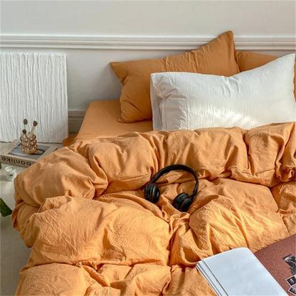 Crumpled Sheets Bedding Set