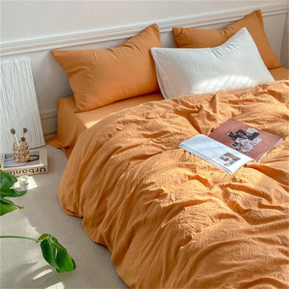 Crumpled Sheets Bedding Set