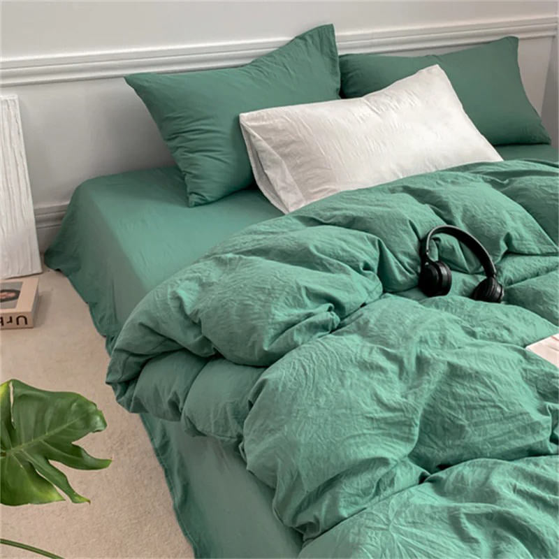 Crumpled Sheets Bedding Set