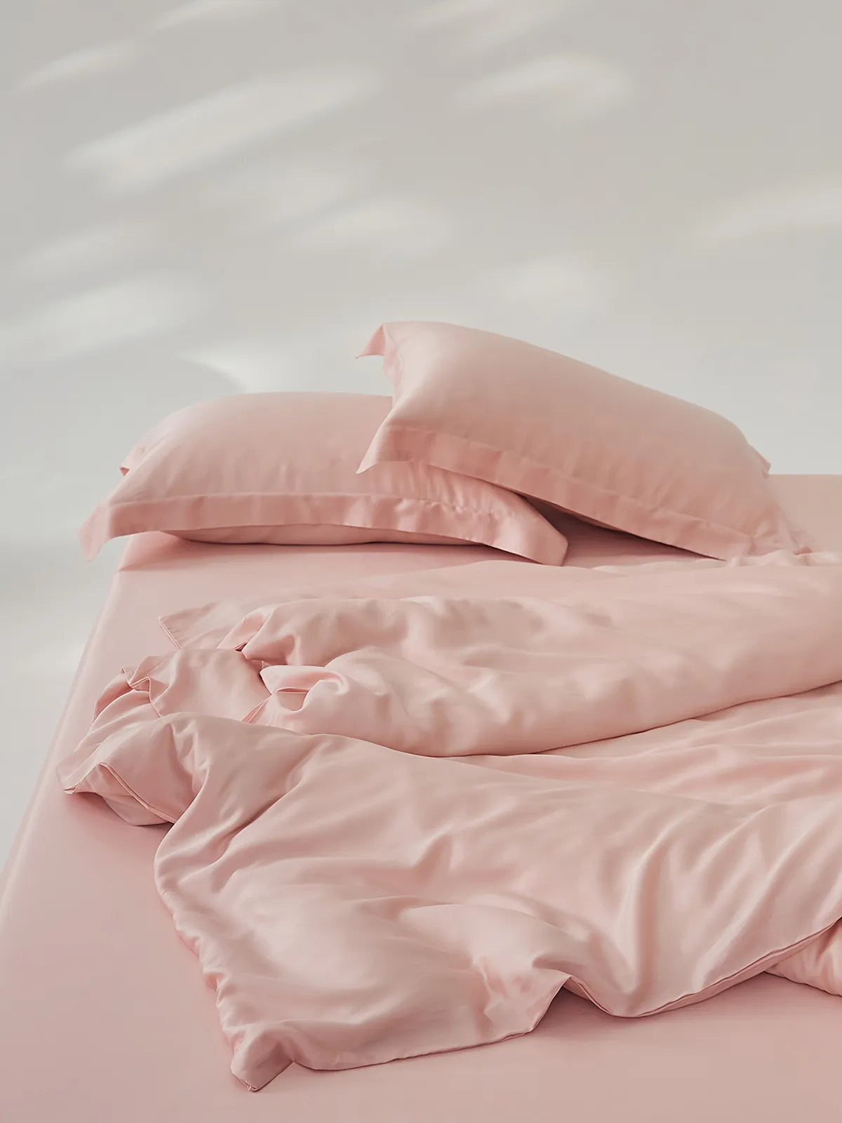 Soft Minimalist Solid Cooling Tencel Duvet Cover