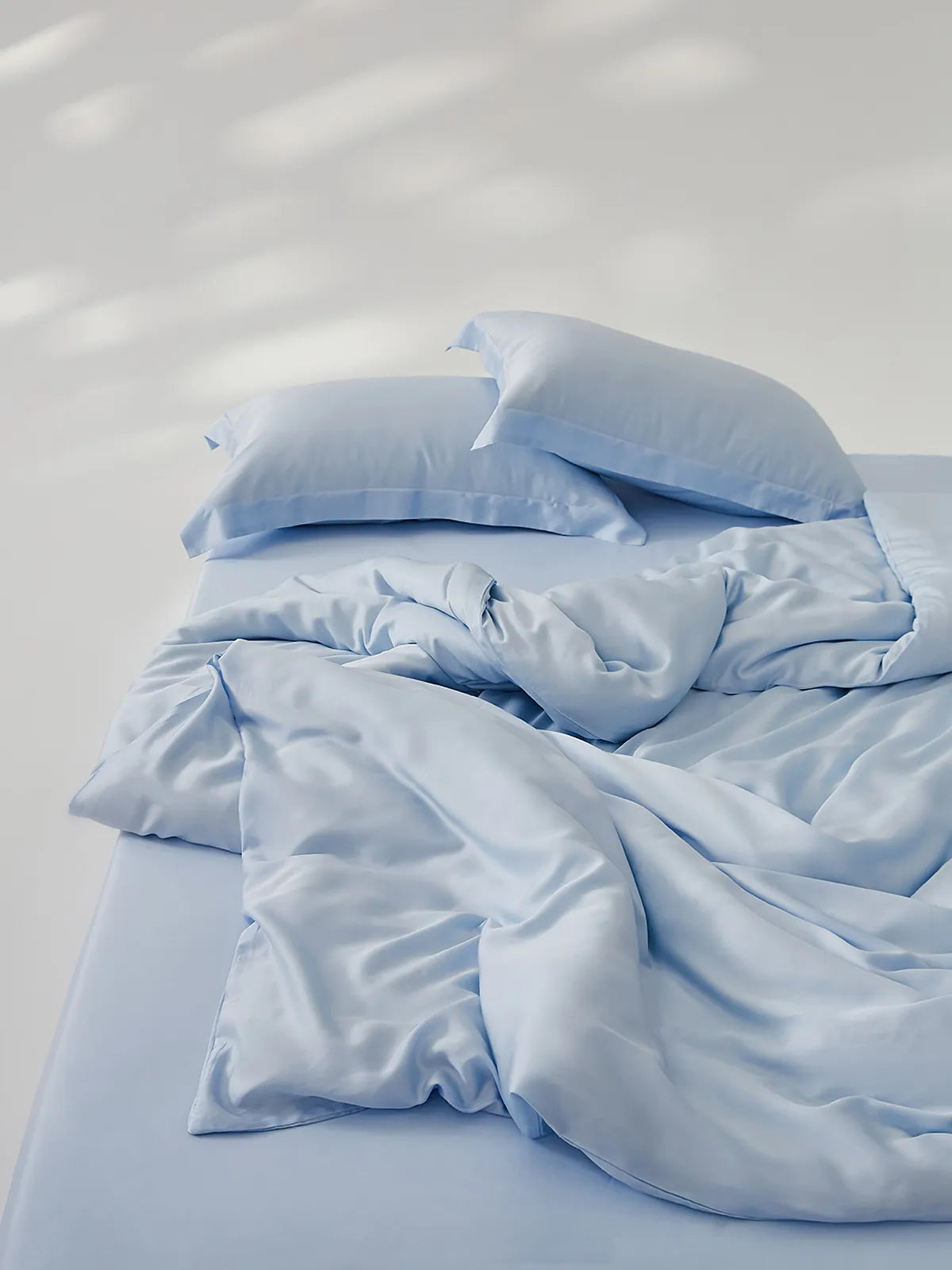 Soft Minimalist Solid Cooling Tencel Duvet Cover