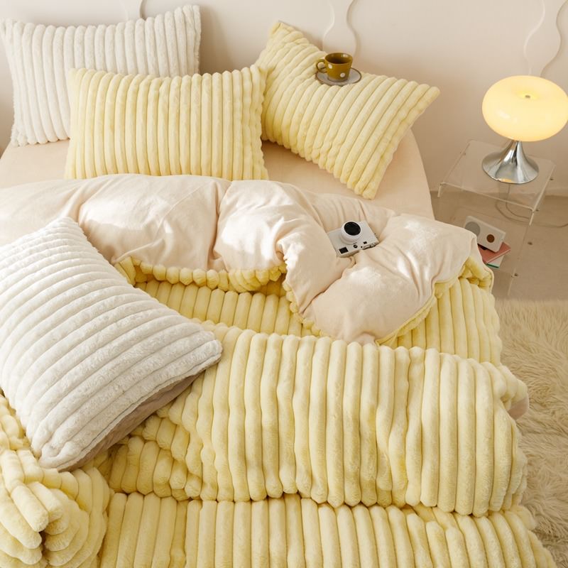 Soft Fluffy Velvet Bedding Set SUB CATEGORY_Bedding Sets