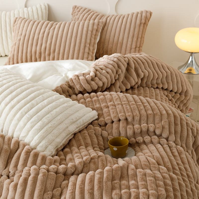 Soft Fluffy Velvet Bedding Set SUB CATEGORY_Bedding Sets