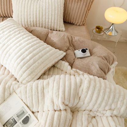 Soft Fluffy Velvet Bedding Set SUB CATEGORY_Bedding Sets