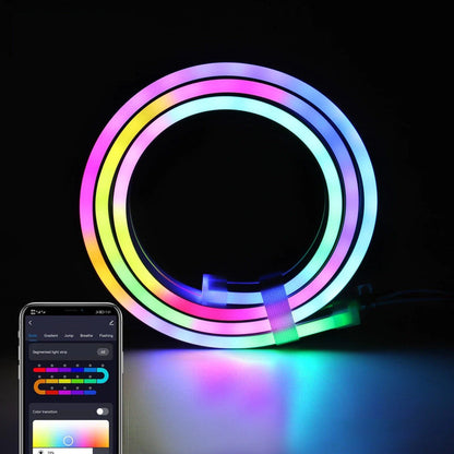 Squiggle Neon Rope LED Lights AESTHETIC_eGirl AESTHETIC_Soft Girl dream light galaxy galaxy light rgb rgbic SUB CATEGORY_Ambient Lighting tag__new_BESTSELLER ws2811