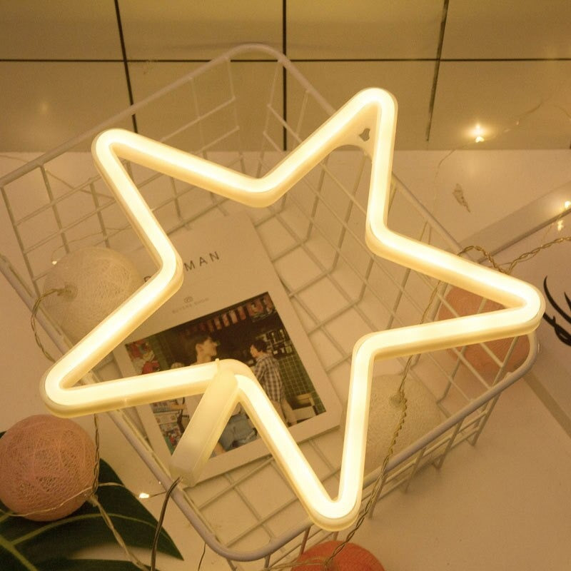 Star Neon Sign AESTHETIC_Soft Girl SUB CATEGORY_Neon Signs