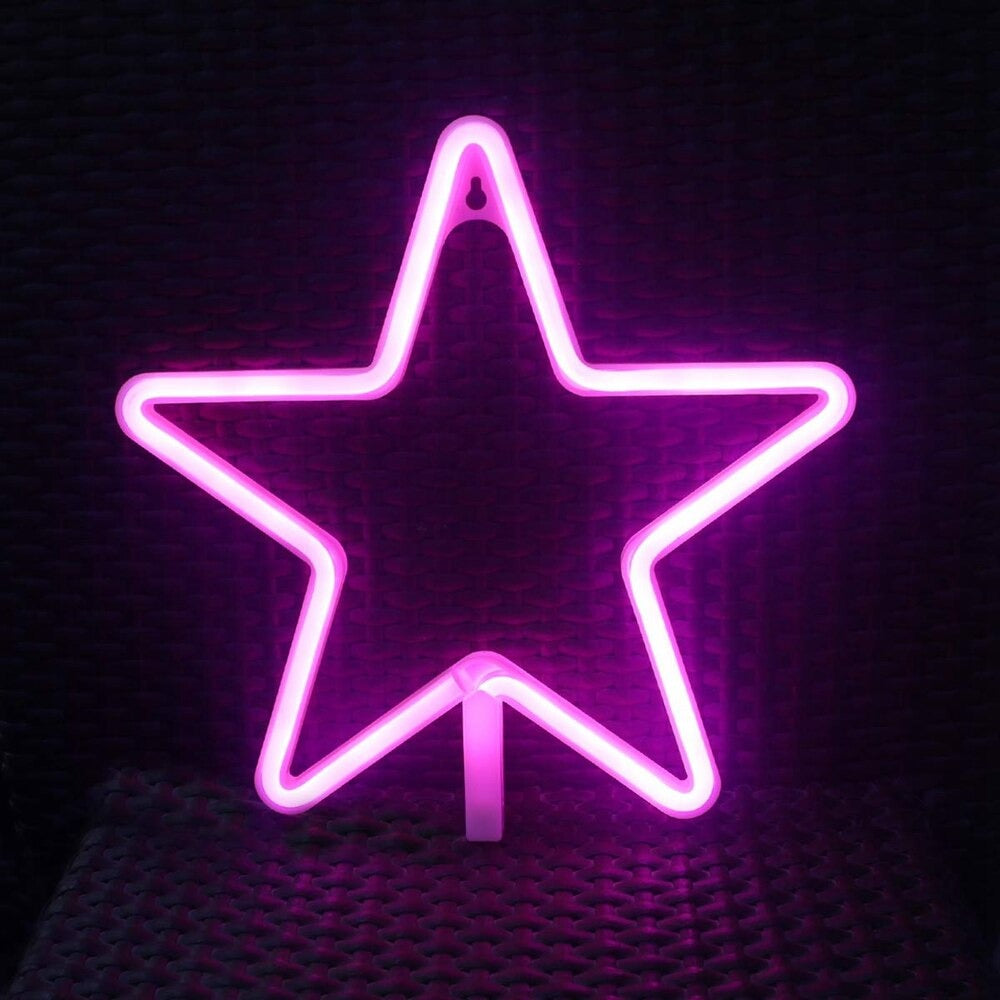 Star Neon Sign AESTHETIC_Soft Girl SUB CATEGORY_Neon Signs