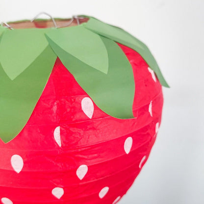 Strawberry Paper Lanterns Hanging Decor lantern latern lattern paper SUB CATEGORY_Room Accents