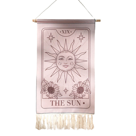 The Sun Aesthetic Wall Tapestry