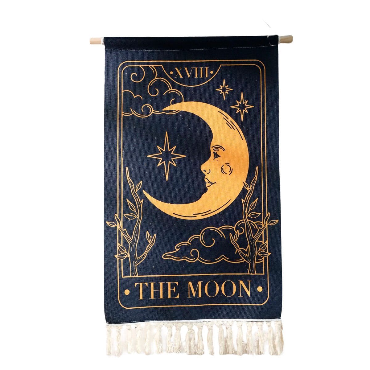 The Moon Aesthetic Wall Tapestry