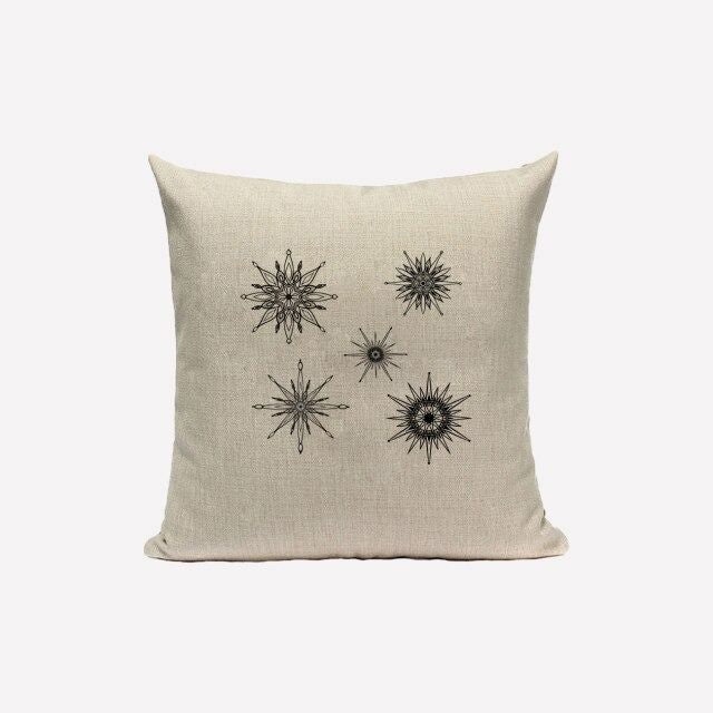 Monochrome Sun & Moon Cushion Covers astrological astrology boho SUB CATEGORY_Cushion Covers