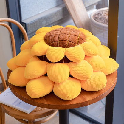 Sunflower Plush Pillow plush plushies sun flower