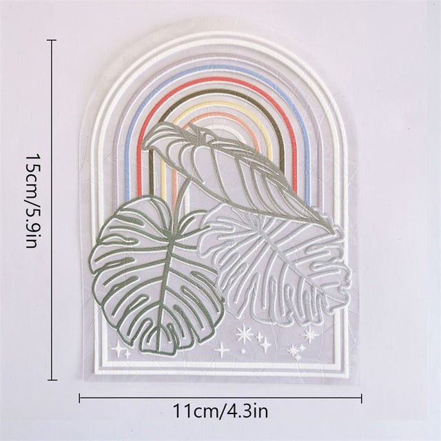 Sunshine Sun Catcher Stickers rainbow sticker sun catcher sunlight window sticker