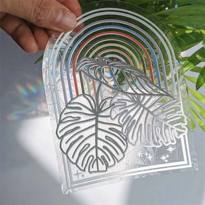 Sunshine Sun Catcher Stickers rainbow sticker sun catcher sunlight window sticker