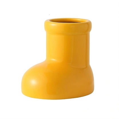 The Boot Ceramic Flower Vase