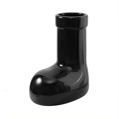 The Boot Ceramic Flower Vase