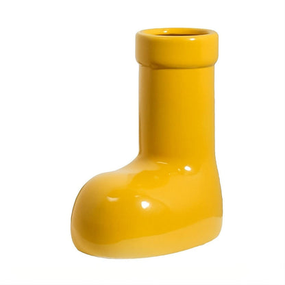 The Boot Ceramic Flower Vase